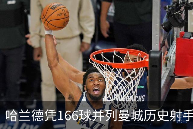 哈兰德凭166球并列曼城历史射手榜第三